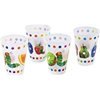 Los mejores  - Raupe Nimmersatt 13444 - Vasos Decorados (4 Unidades)